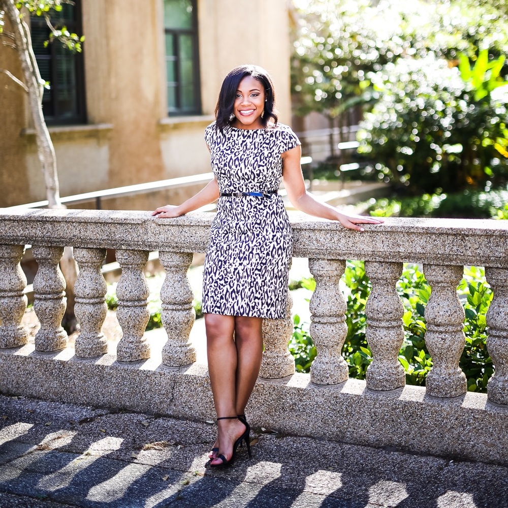 Cute Leopard Print Dress